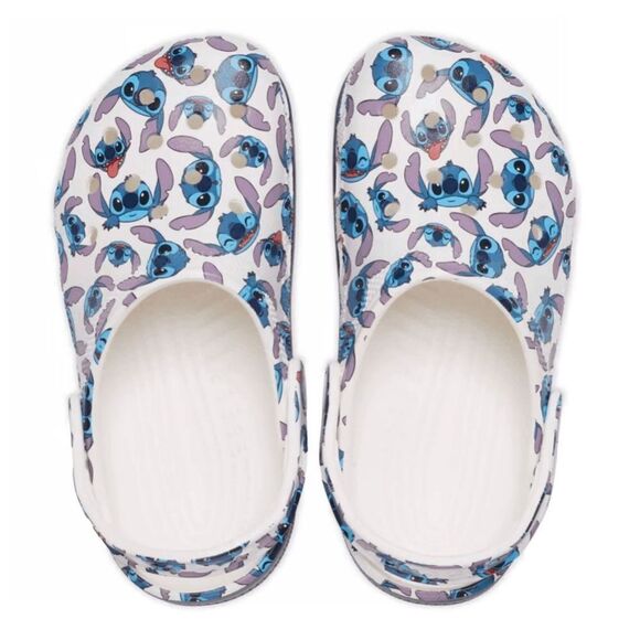 CROCS Stitch Clogs Kids Size 9 / C9 Lilo & Stitch Disney NWT Boys Girls NEW - Picture 1 of 9